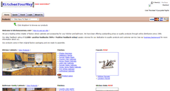 Desktop Screenshot of kitchenyourway.com